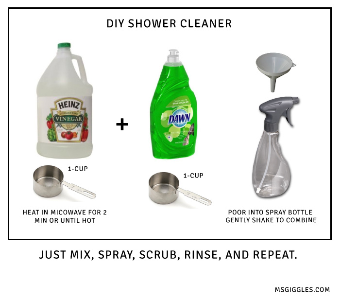 DIY Shower Cleaner - Don't Mess with Mama