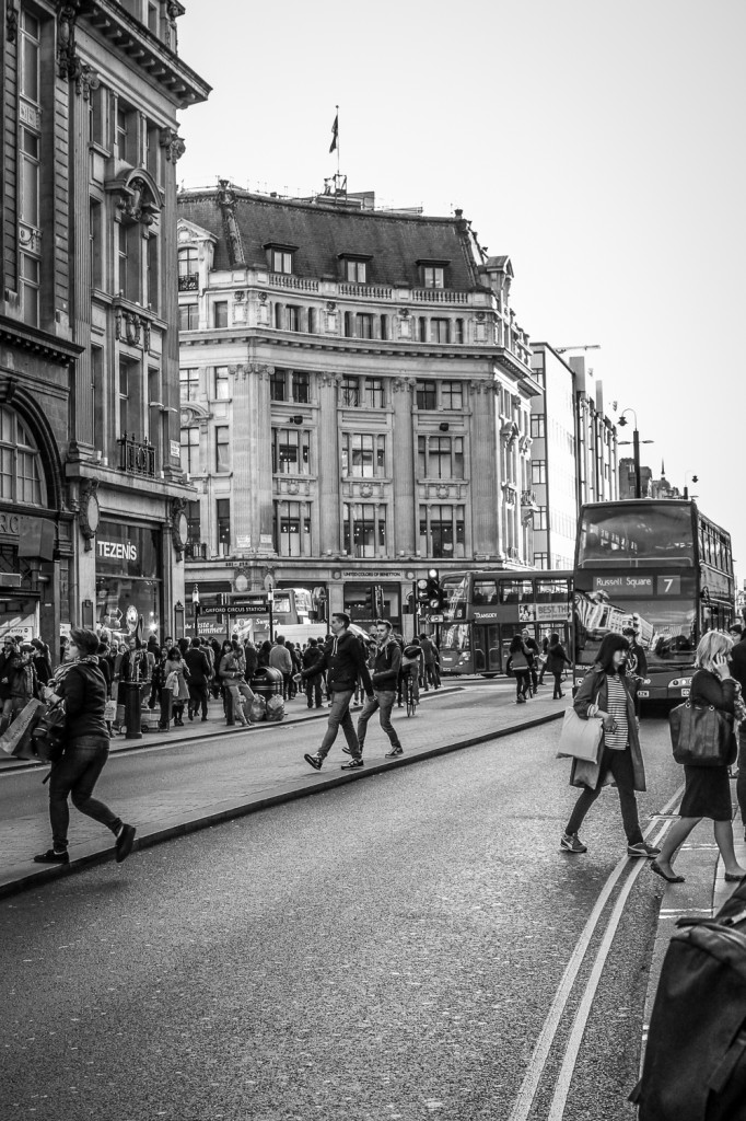 Near Picadilly, we went shopping